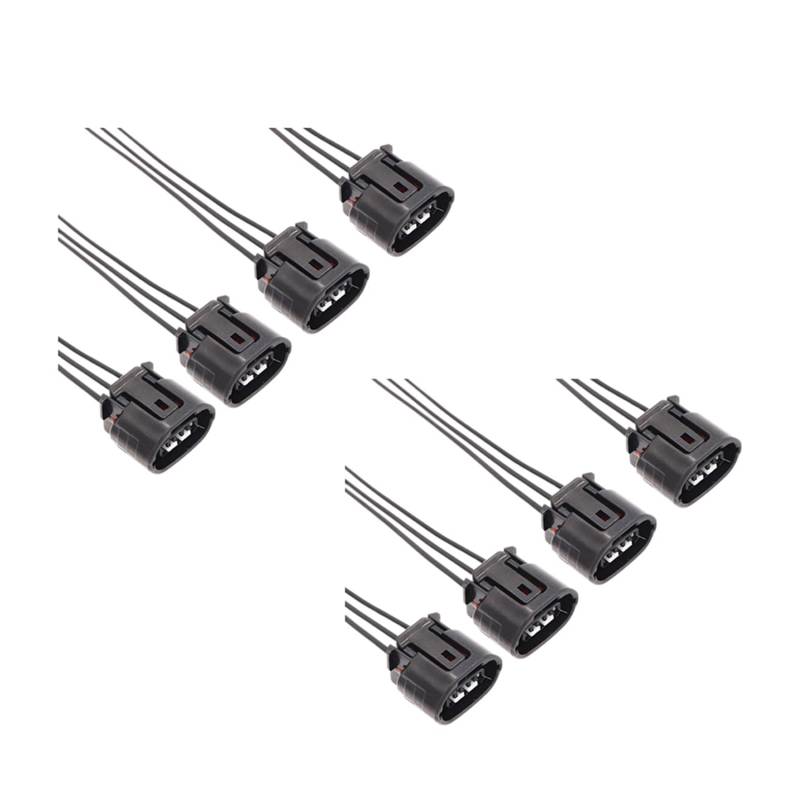 Booso 8 Stücke ZüNdung Spule Stecker Kabel Baugruppe Passend für 3.0L 2.0L 2.4L von Booso