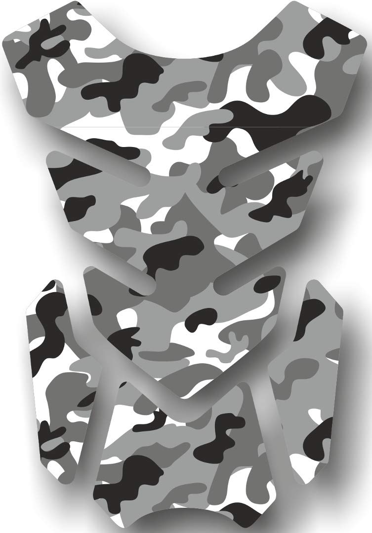 Booster Camo Tankpad 3D, weiß von Booster