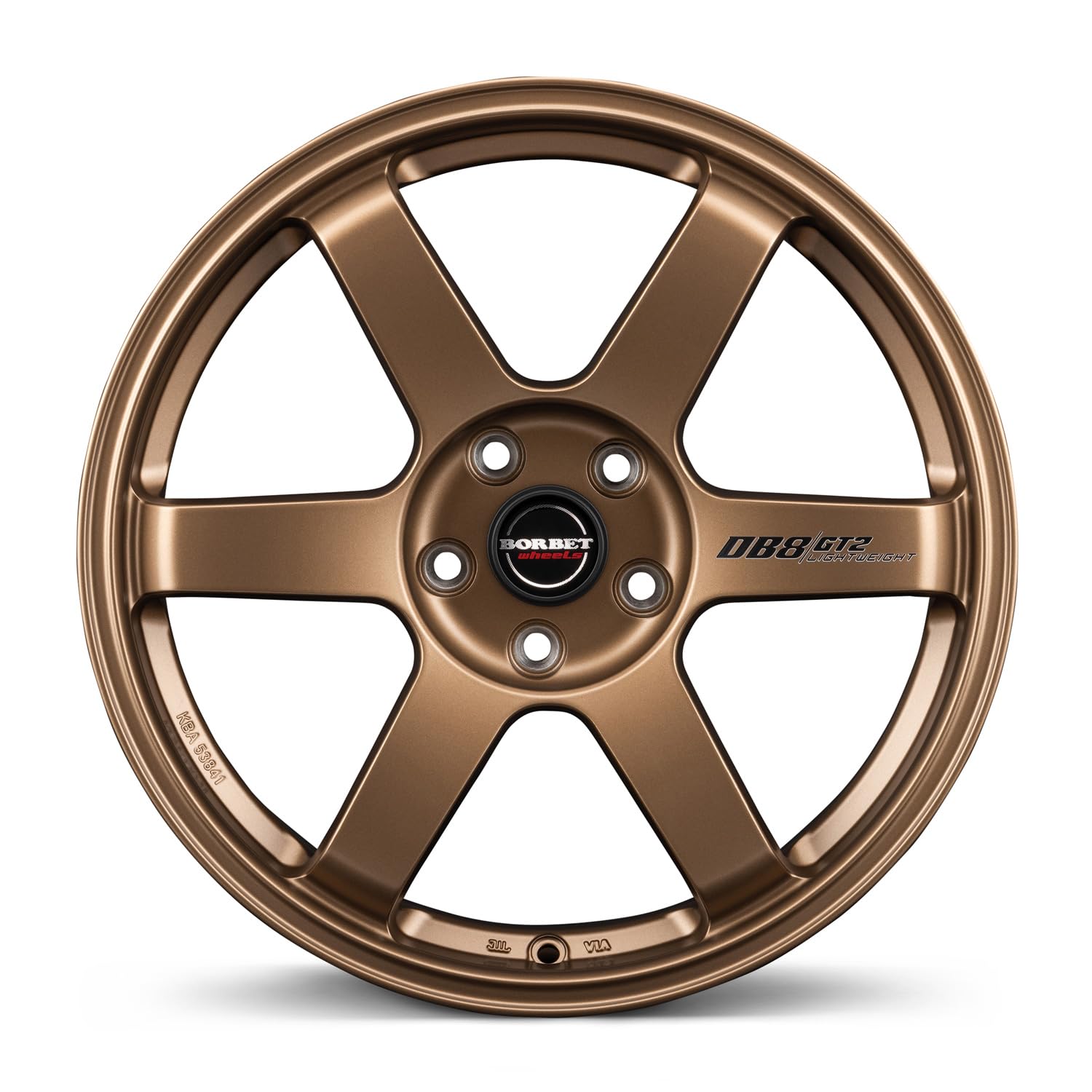 4x Borbet Felgen Alufelgen DB8GT2 8.5x18 ET35 5x100 bronce matt kompatibel mit Skoda Fabia Kamiq Octavia Rapid Scala von Borbet