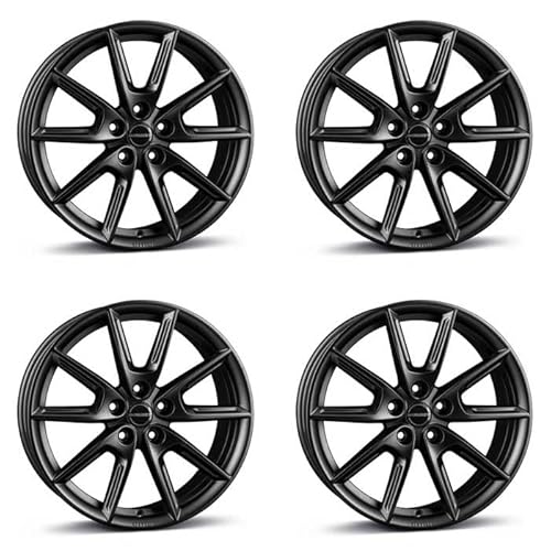 4x Borbet Felgen LX18 8x18 ET48 5x112 black matt kompatibel mit Mercedes A B C CLA EQB GLA GLB Vito von Borbet