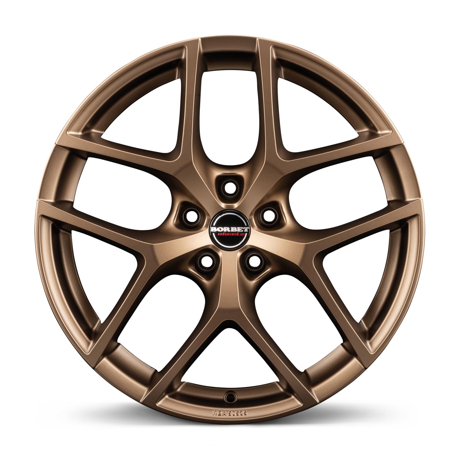 4x Borbet Felgen Alufelgen Y 8x18 ET44 5x112 bronce matt kompatibel mit Audi A3 A4 A6 A8 Q2 S3 S4 S6 S8 SQ2 TT von Borbet