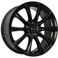 Alufelge 17 zoll BORBET RE 5x114,3 7,5J ET40, Farbe Schwarz von Borbet