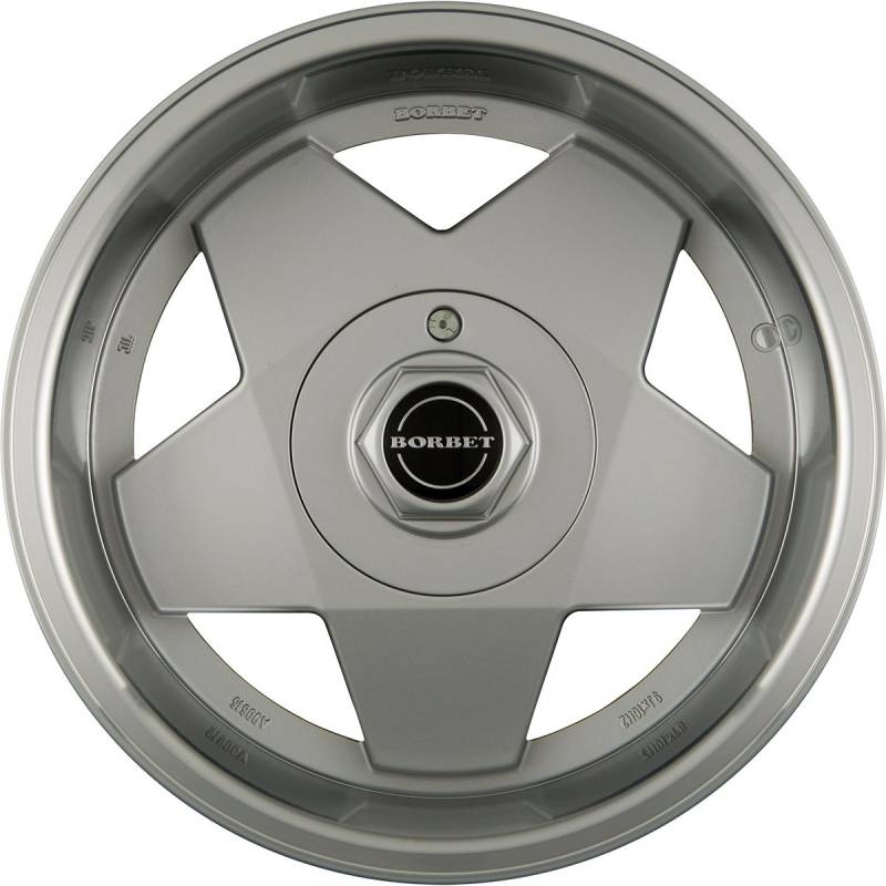 Borbet A silver polished 9x16 ET15 4.00x100 Hub Bore 64.00 mm - Alu felgen von Borbet