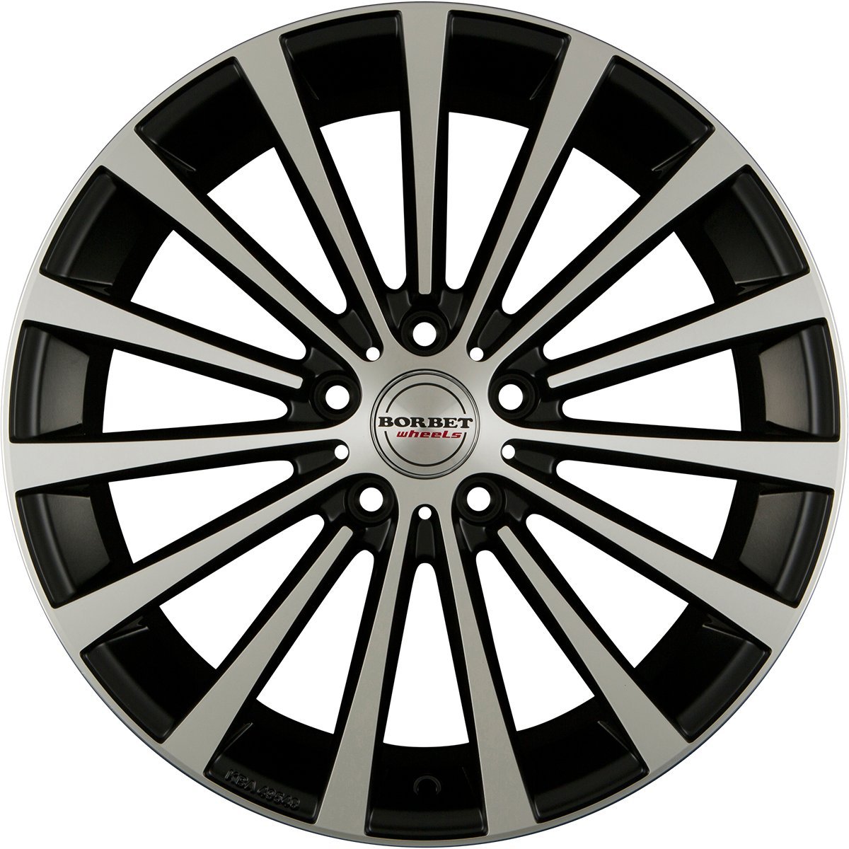 Borbet BLX black polished matt 9,5x19 ET40 5.00x114 Hub Bore 72.50 mm - Alu felgen von Borbet