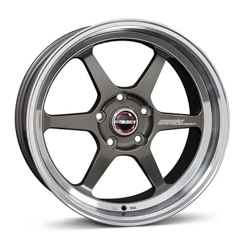 Borbet Felge DB8GT 8.5x18 ET20 5x114,3 graphite rim polished DB8GT 85820114,3572,5GRP von Borbet