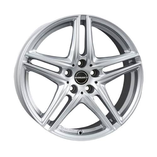 Borbet Felge XR 7.5x17 ET27 5x112 brilliant silver XR 75727112566,5BS/T von Borbet