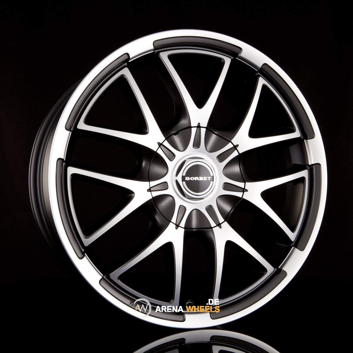 Borbet XA mistral anthracite polished matt 9x20 ET15 5.00x115 Hub Bore 71.60 mm - Alu felgen von Borbet