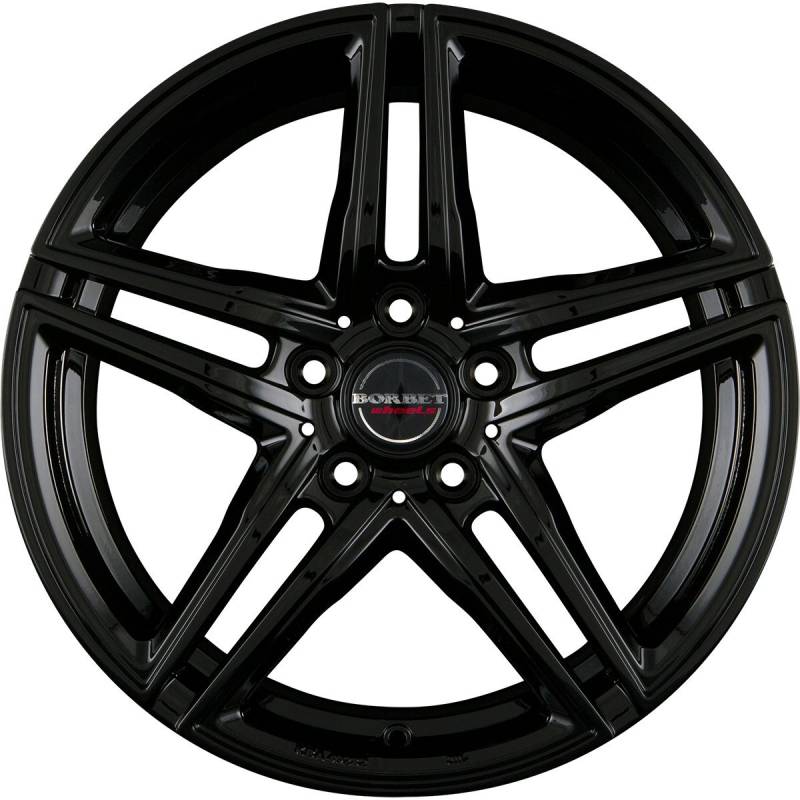 Borbet XRT graphite polished 9,5x19 ET40 5.00x114 Hub Bore 72.50 mm - Alu felgen von Borbet