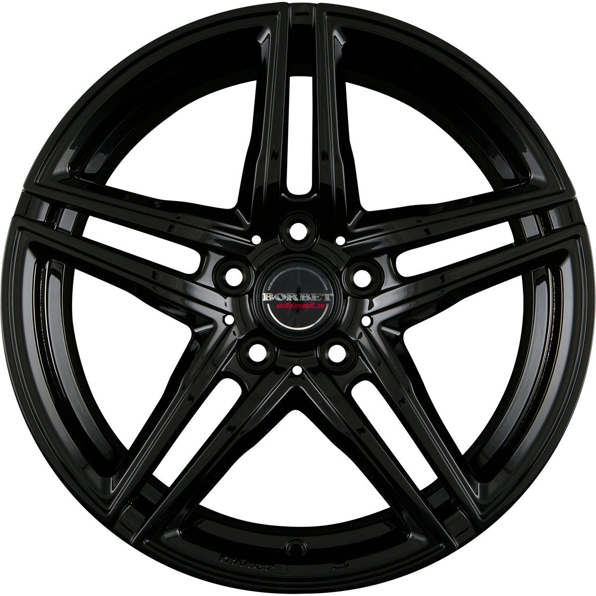 Borbet XRT racetrack red polished 9,5x19 ET35 5.00x112 Hub Bore 72.50 mm - Alu felgen von Borbet