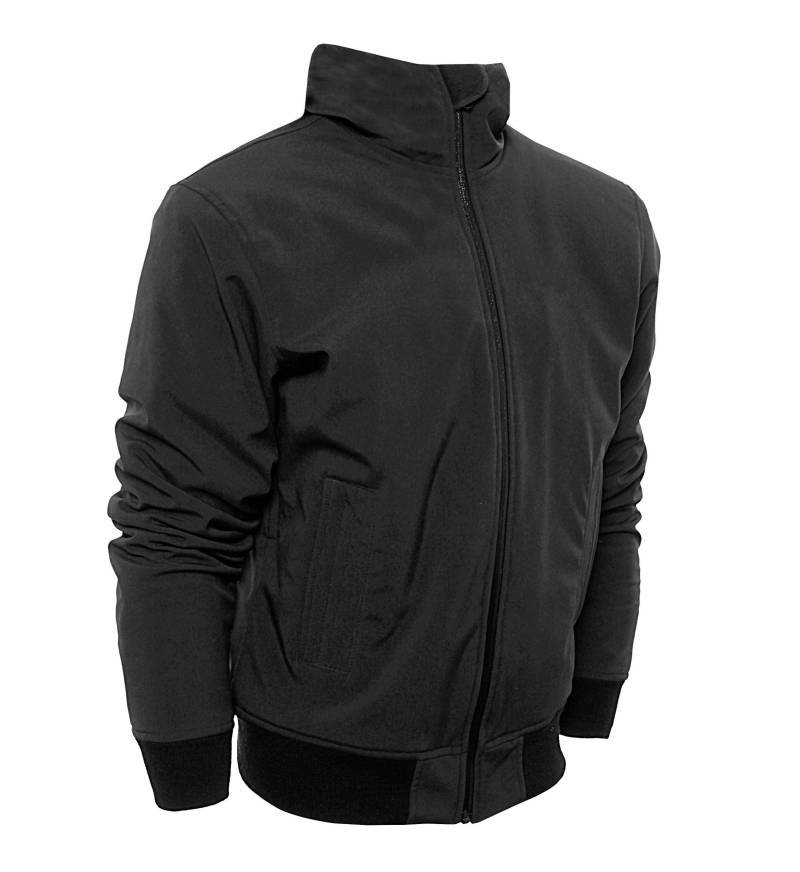 Bores Safety 1 Softshell-Jacke, Wasserabweisend, Reißfest, Schwarz, Größe XS von Bores