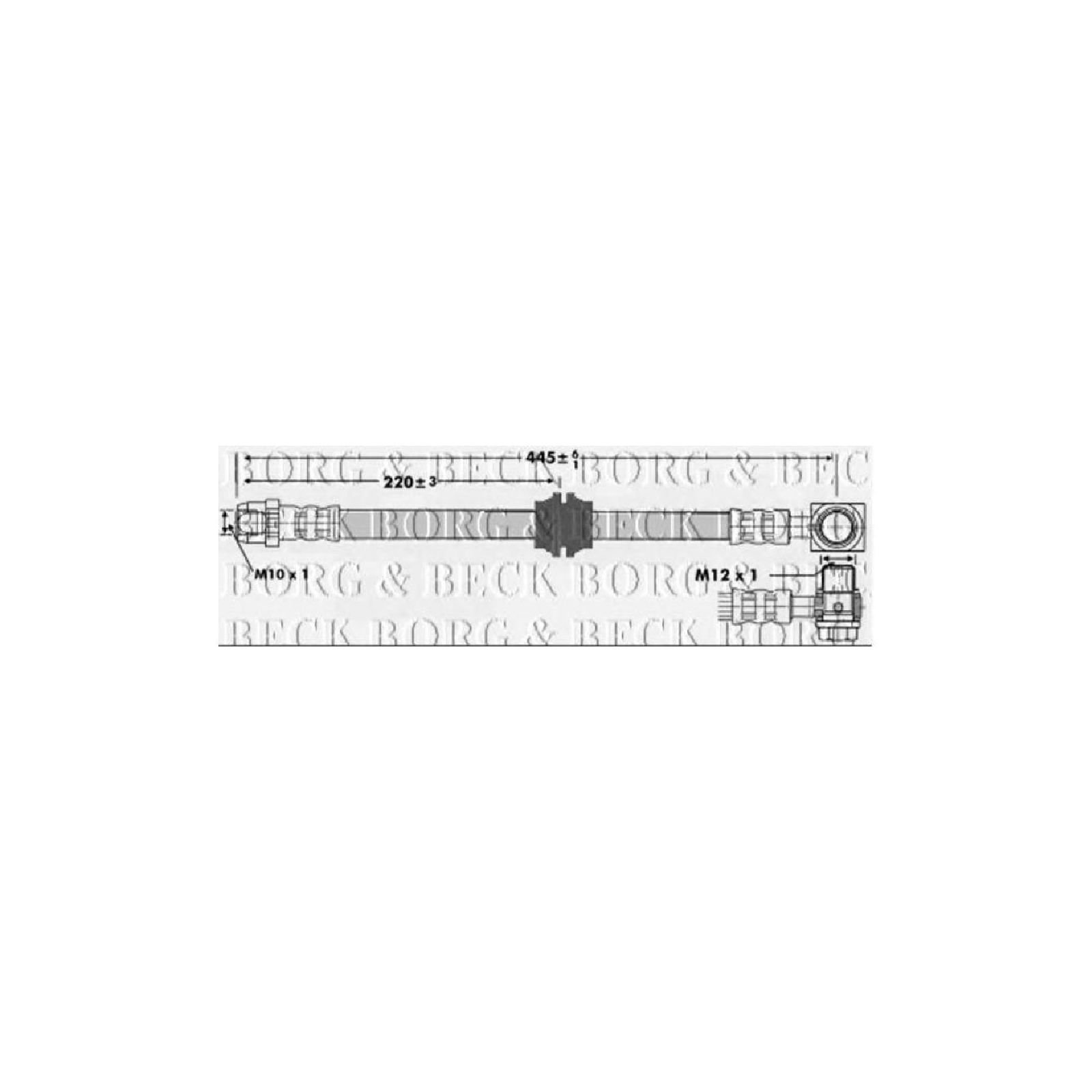 Borg & Beck BBH6720 Bremsschlauch von Borg & Beck