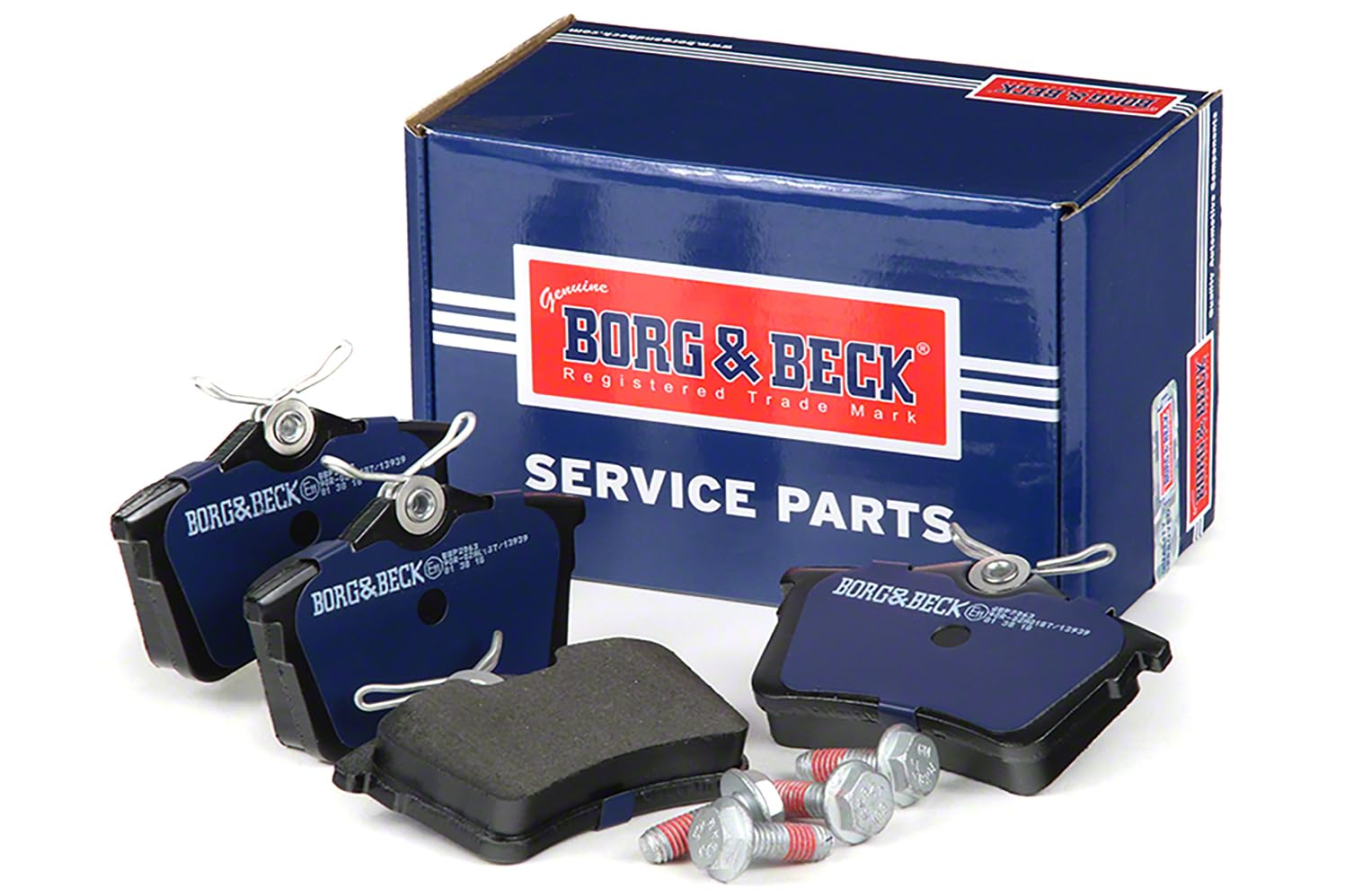 Borg & Beck BBP2063 Bremsbelagsatz - (4-teilig) von Borg & Beck