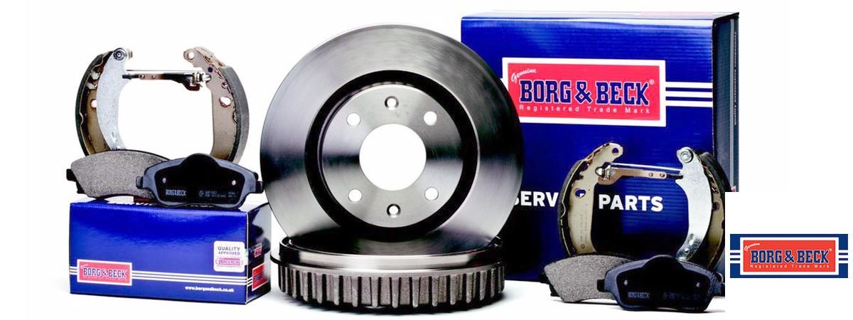 Borg & Beck bbs1100 K vormontiert Bremsbackensatz von Borg & Beck