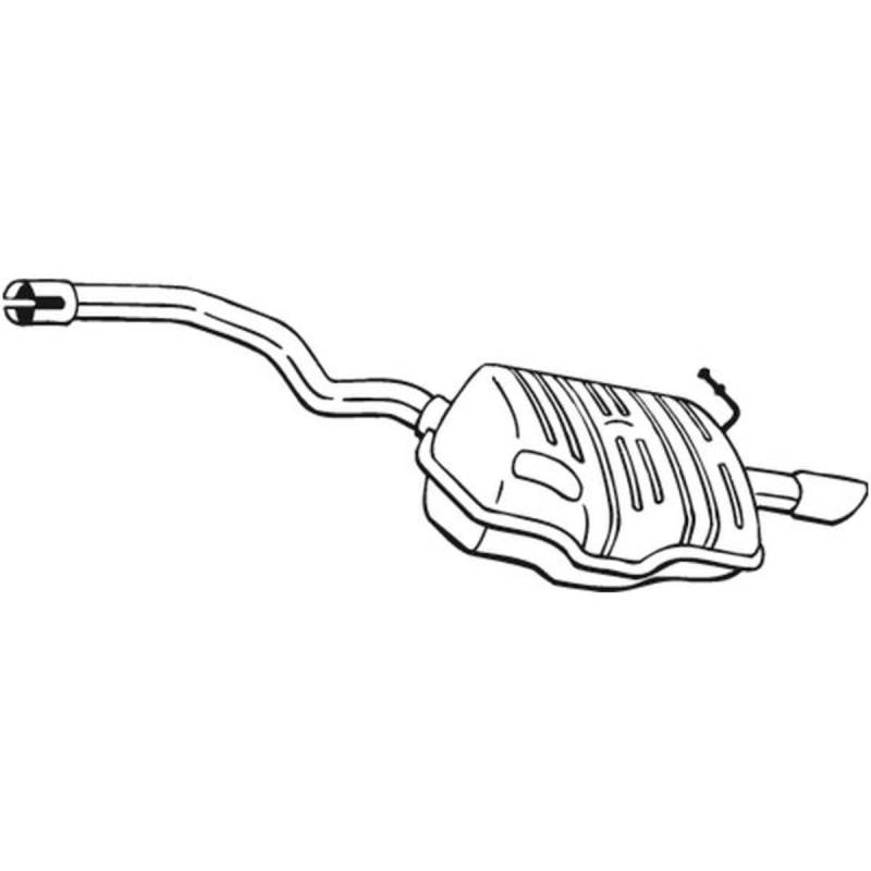 BOSAL Endschalldämpfer 220-453 von Bosal