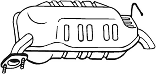 Bosal 171-635 Endschalldämpfer von Bosal