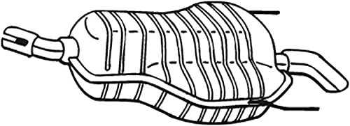 Bosal 185-489 - Endschalldämpfer von Bosal