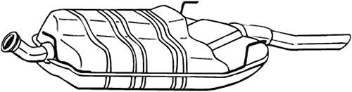 Bosal 215-829 Endschalldämpfer von Bosal