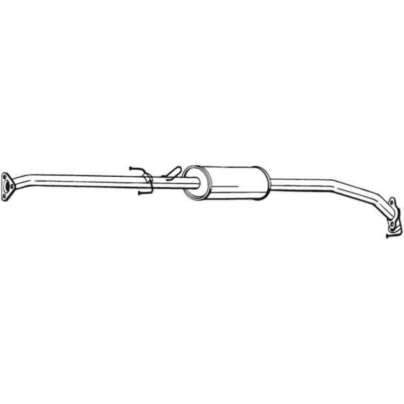 Bosal 289-033 Mittelschalldämpfer von Bosal