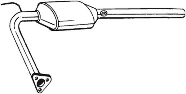 Katalysator mitte Bosal 090-739 von Bosal