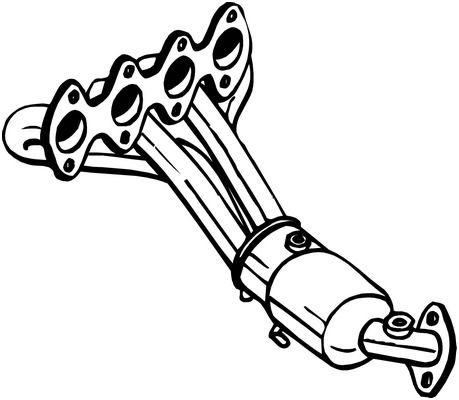 Katalysator vorne Bosal 090-177 von Bosal