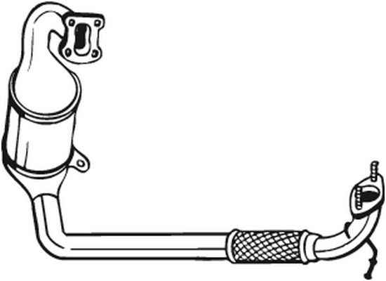 Katalysator vorne Bosal 090-452 von Bosal