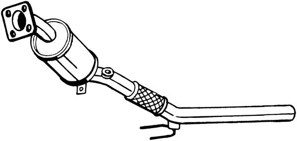 Katalysator vorne Bosal 090-843 von Bosal