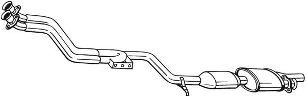 Katalysator vorne Bosal 099-603 von Bosal