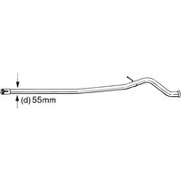 Reparaturrohr, Katalysator BOSAL 889-315 von Bosal