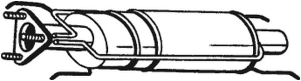 Ruß-/Partikelfilter, Abgasanlage Bosal 095-202 von Bosal