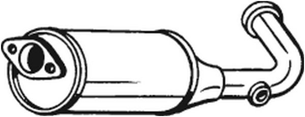 Ruß-/Partikelfilter, Abgasanlage Bosal 095-256 von Bosal