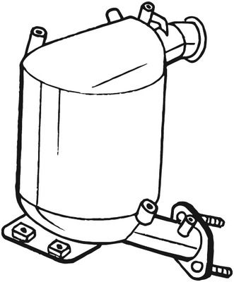 Ruß-/Partikelfilter, Abgasanlage Bosal 095-320 von Bosal