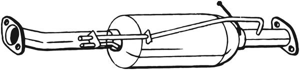 Ruß-/Partikelfilter, Abgasanlage Bosal 095-322 von Bosal