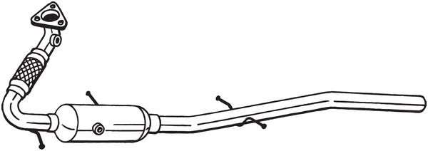 Ruß-/Partikelfilter, Abgasanlage Bosal 095-359 von Bosal