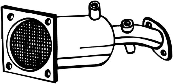 Ruß-/Partikelfilter, Abgasanlage Bosal 097-710 von Bosal