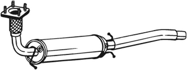 Ruß-/Partikelfilter, Abgasanlage Bosal 097-809 von Bosal