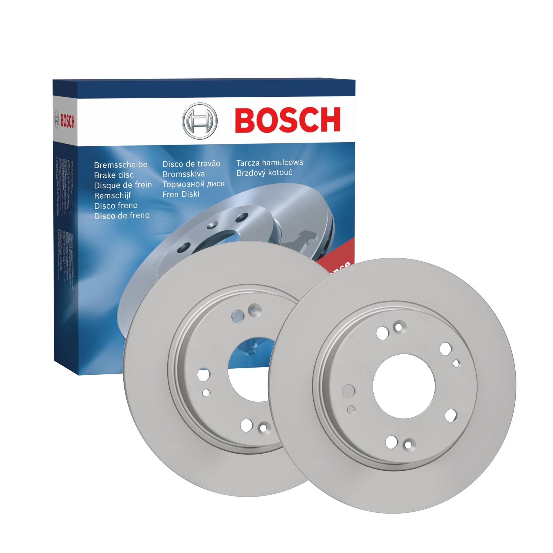 Bosch BD2202 Bremsscheiben - ECE-R90 Zertifizierung - zwei Bremsscheiben pro Set von Bosch