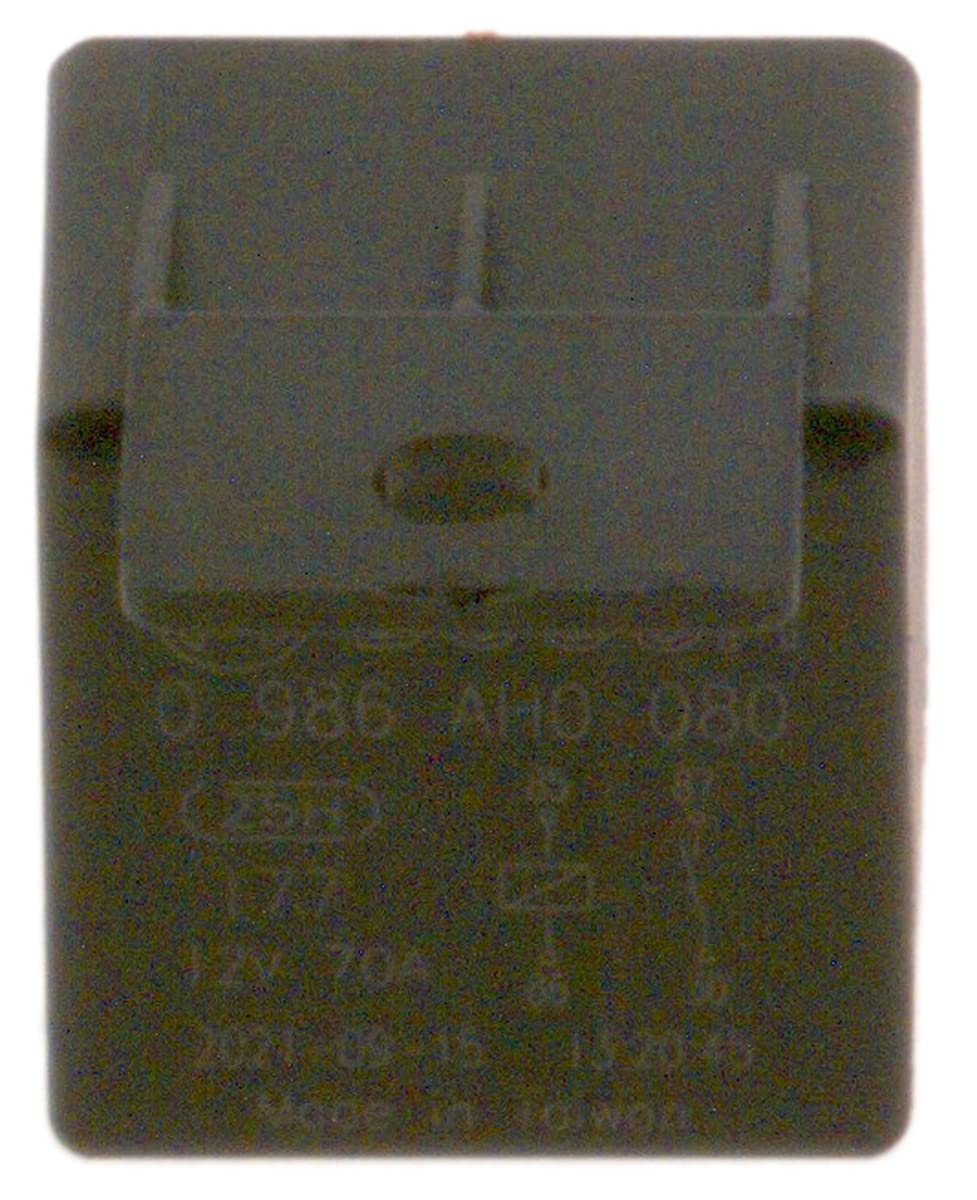 Bosch 0986AH0080 Leistungsrelais 12V 20A, IP5K4, Betriebstemperatur von -40° bis 125°, Schließer-Relais, 4 Pins von Bosch Automotive