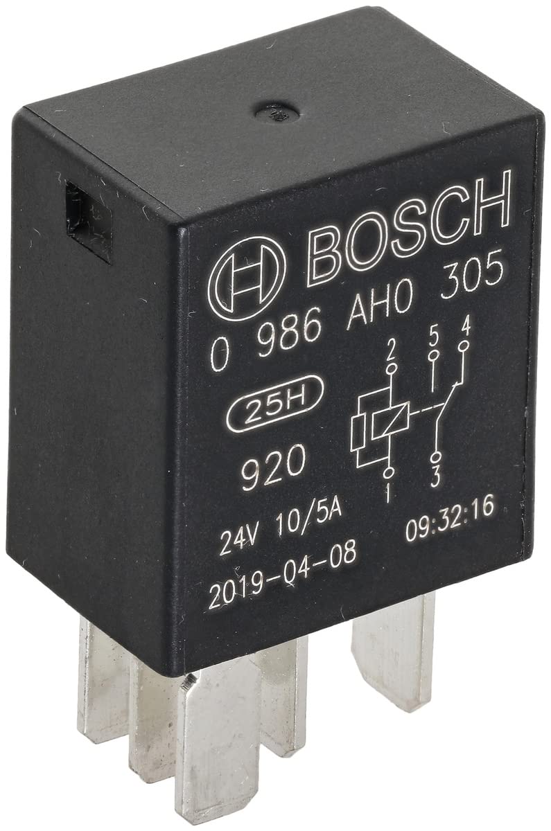 Bosch Automotive Automotive 0986AH0305 Mikro Relais, 12V von Bosch