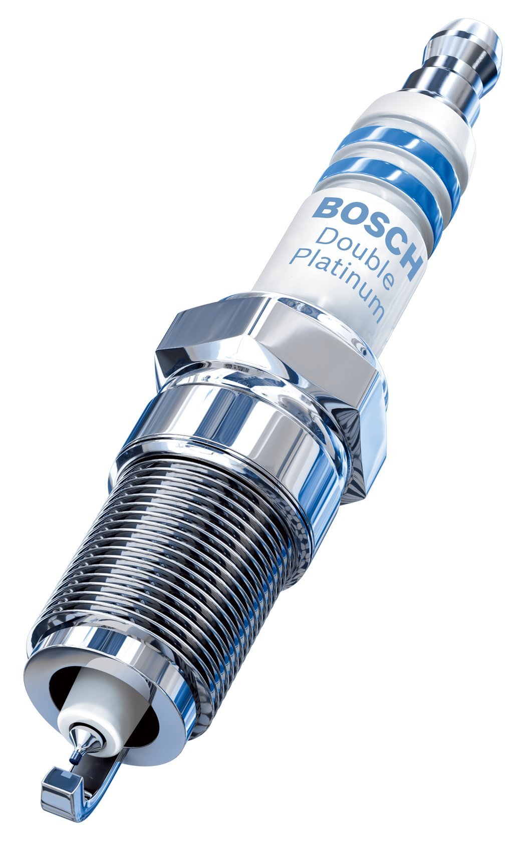 Bosch 8160 OE Zündkerze mit feinem Draht, doppelte Platin, 10 Stück von Bosch