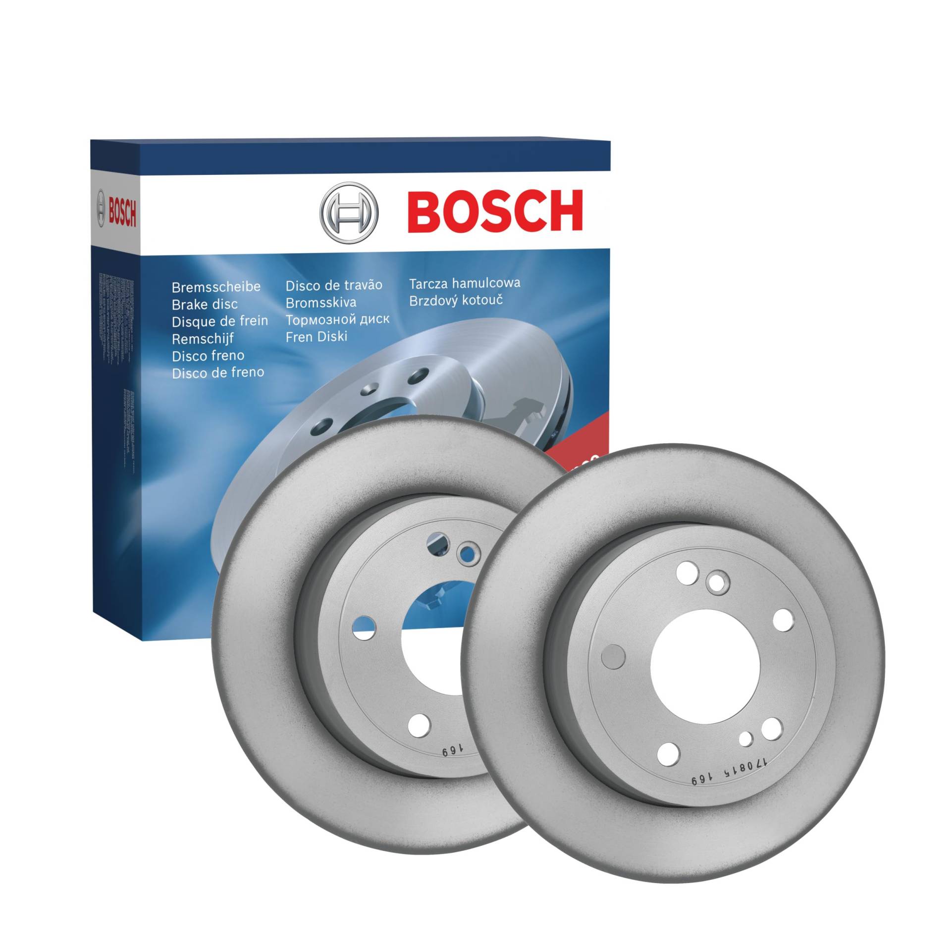 Bosch BD267 Bremsscheiben - ECE-R90 Zertifizierung - zwei Bremsscheiben pro Set von Bosch Automotive