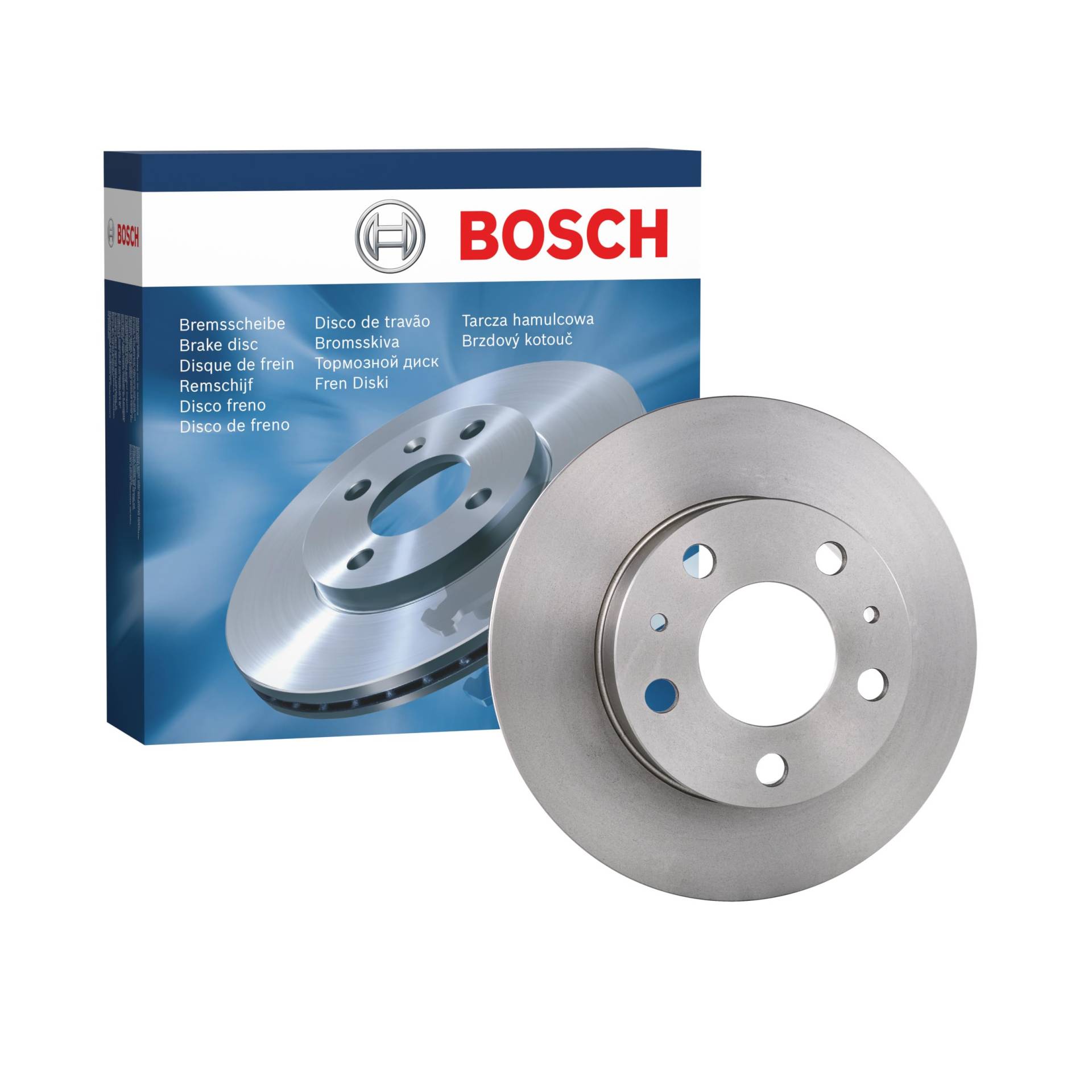 Bosch BD1219 Bremsscheiben - Vorderachse - ECE-R90 Zertifizierung - eine Bremsscheibe von Bosch