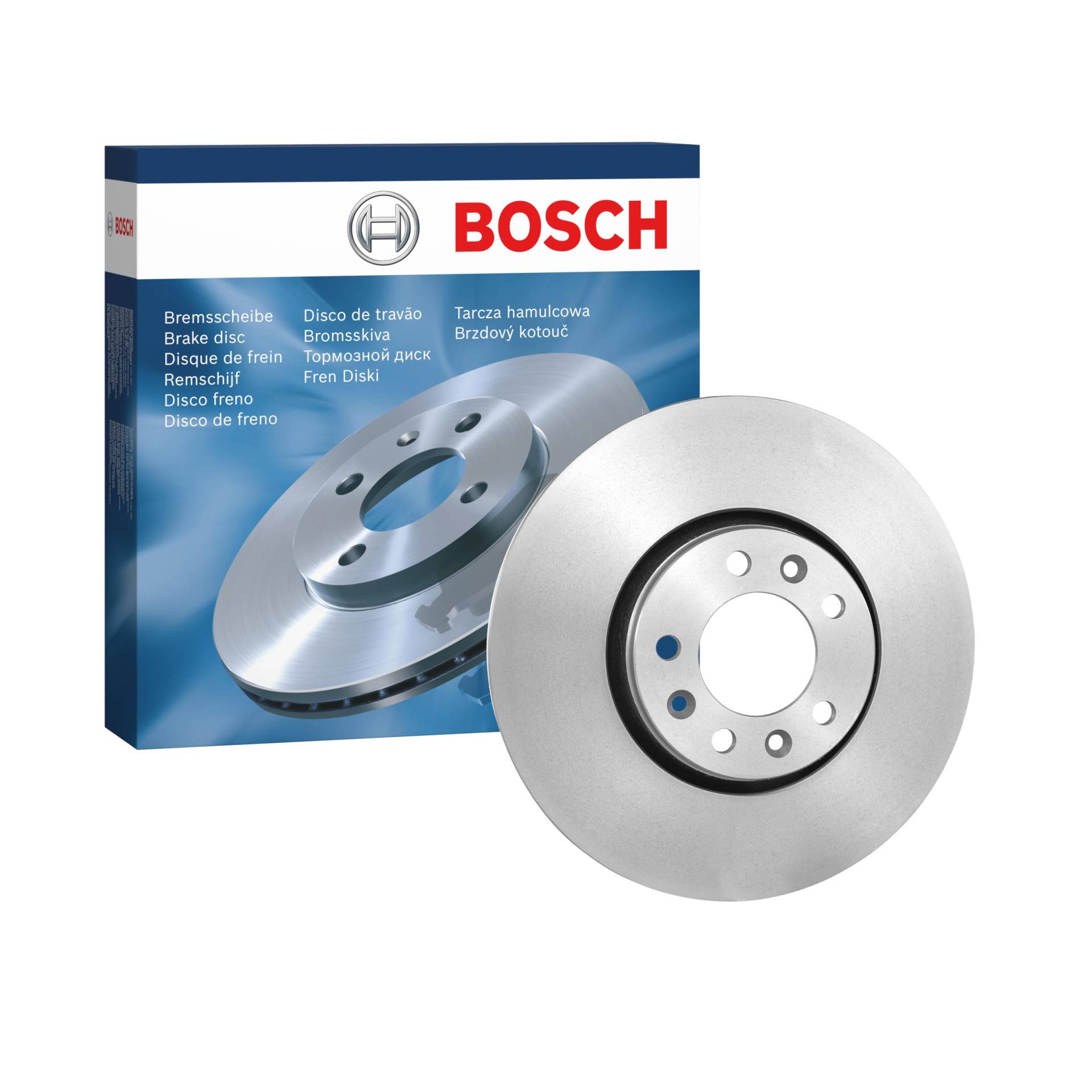 Bosch BD1247 Bremsscheiben - Vorderachse - ECE-R90 Zertifizierung - eine Bremsscheibe von Bosch