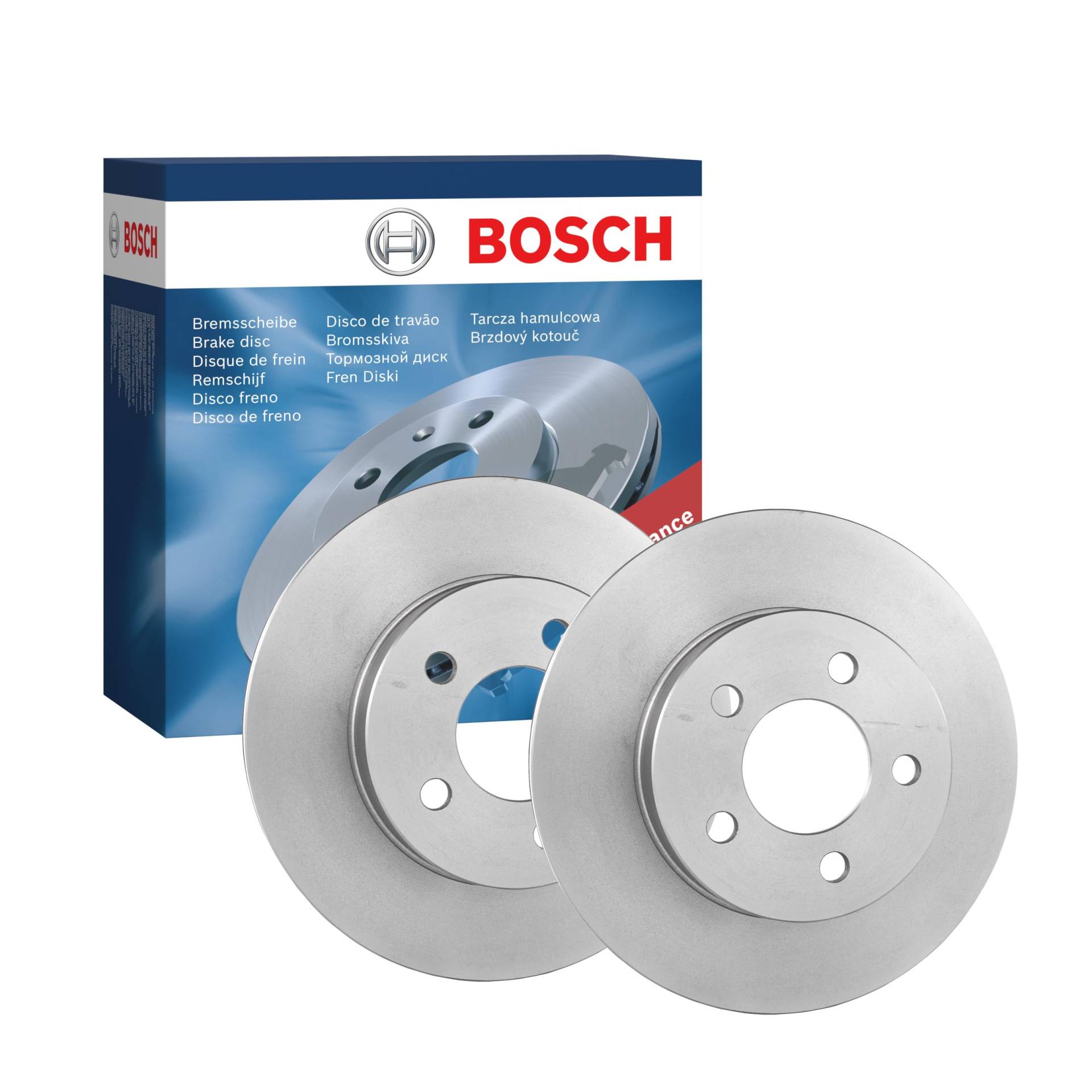Bosch BD1271 Bremsscheiben - Vorderachse - ECE-R90 Zertifizierung - zwei Bremsscheiben pro Set von Bosch Automotive