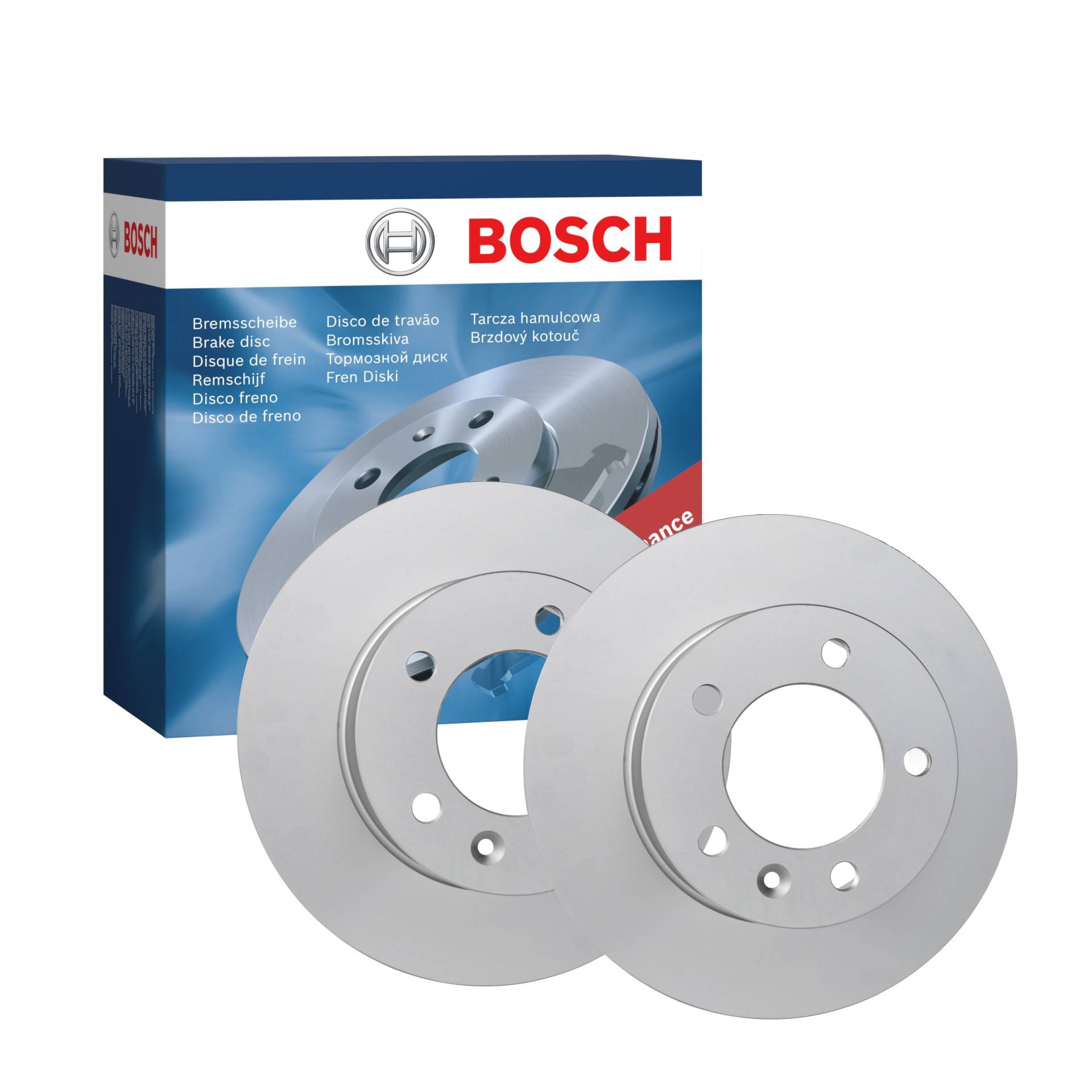 Bosch BD1549 Bremsscheiben - Hinterachse - ECE-R90 Zertifizierung - zwei Bremsscheiben pro Set von Bosch Automotive