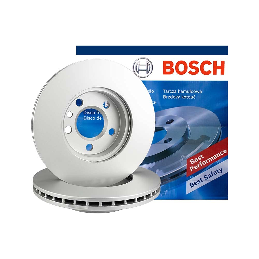 Bosch BD1653 Bremsscheiben - Vorderachse - ECE-R90 Zertifizierung - zwei Bremsscheiben pro Set von Bosch