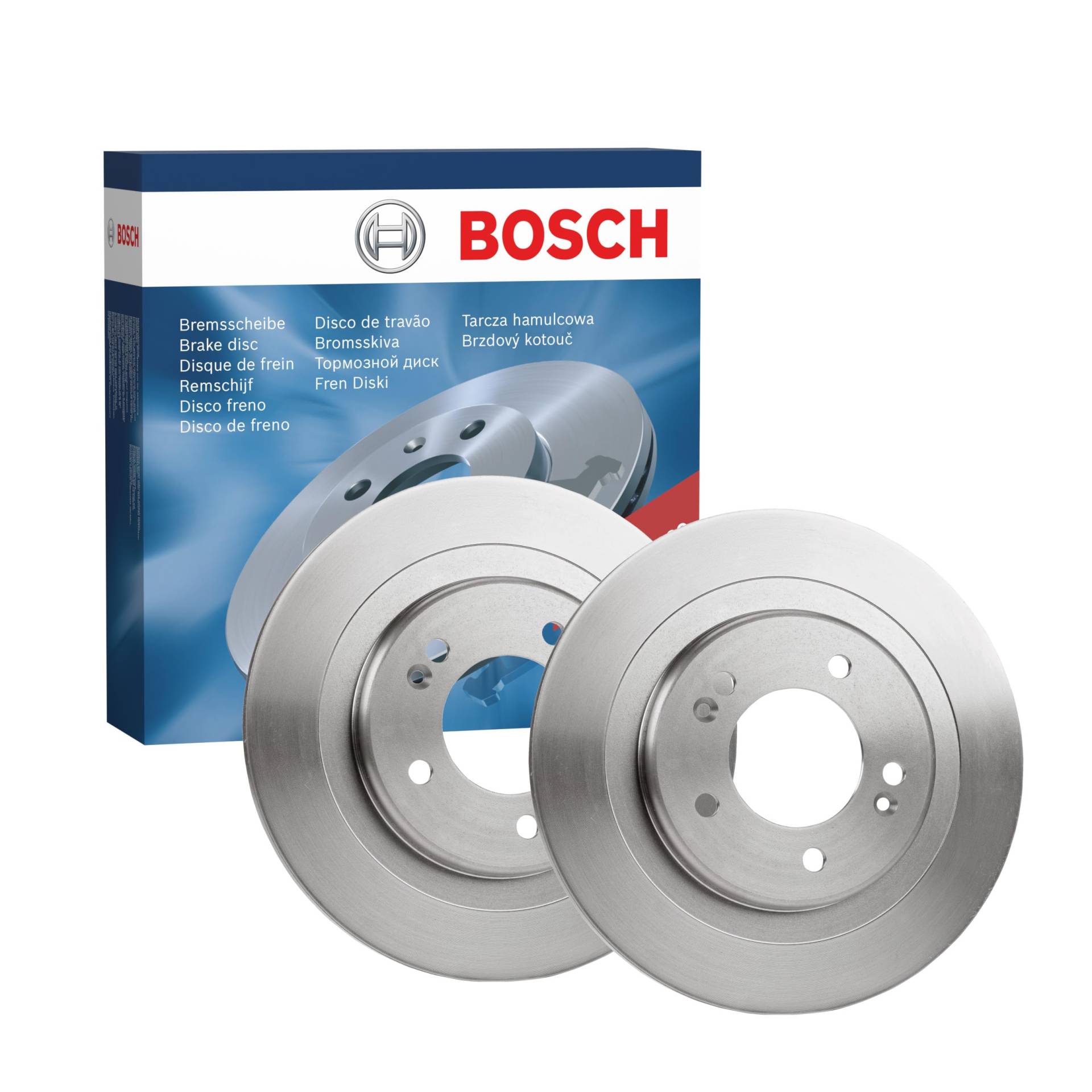 Bosch BD1700 Bremsscheiben - Hinterachse - ECE-R90 Zertifizierung - zwei Bremsscheiben pro Set von Bosch Automotive