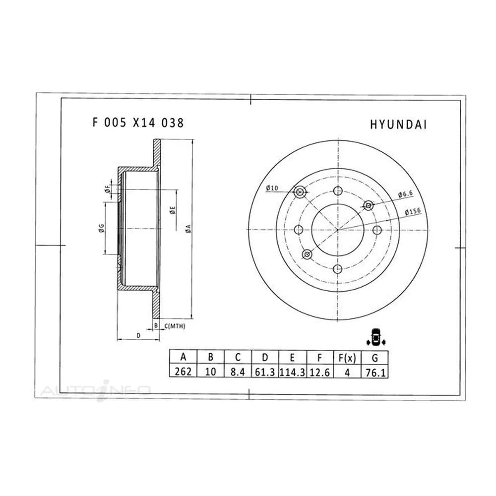 Bosch BD1954 Bremsscheiben - Hinterachse - ECE-R90 Zertifizierung - zwei Bremsscheiben pro Set von Bosch Automotive