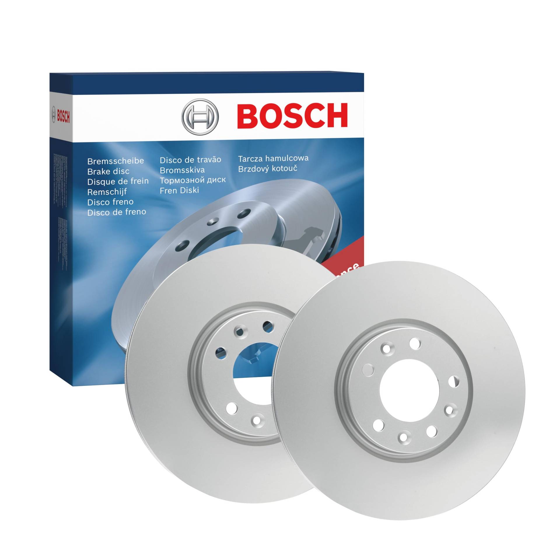 Bosch BD2149 Bremsscheiben - Vorderachse - ECE-R90 Zertifizierung - zwei Bremsscheiben pro Set von Bosch