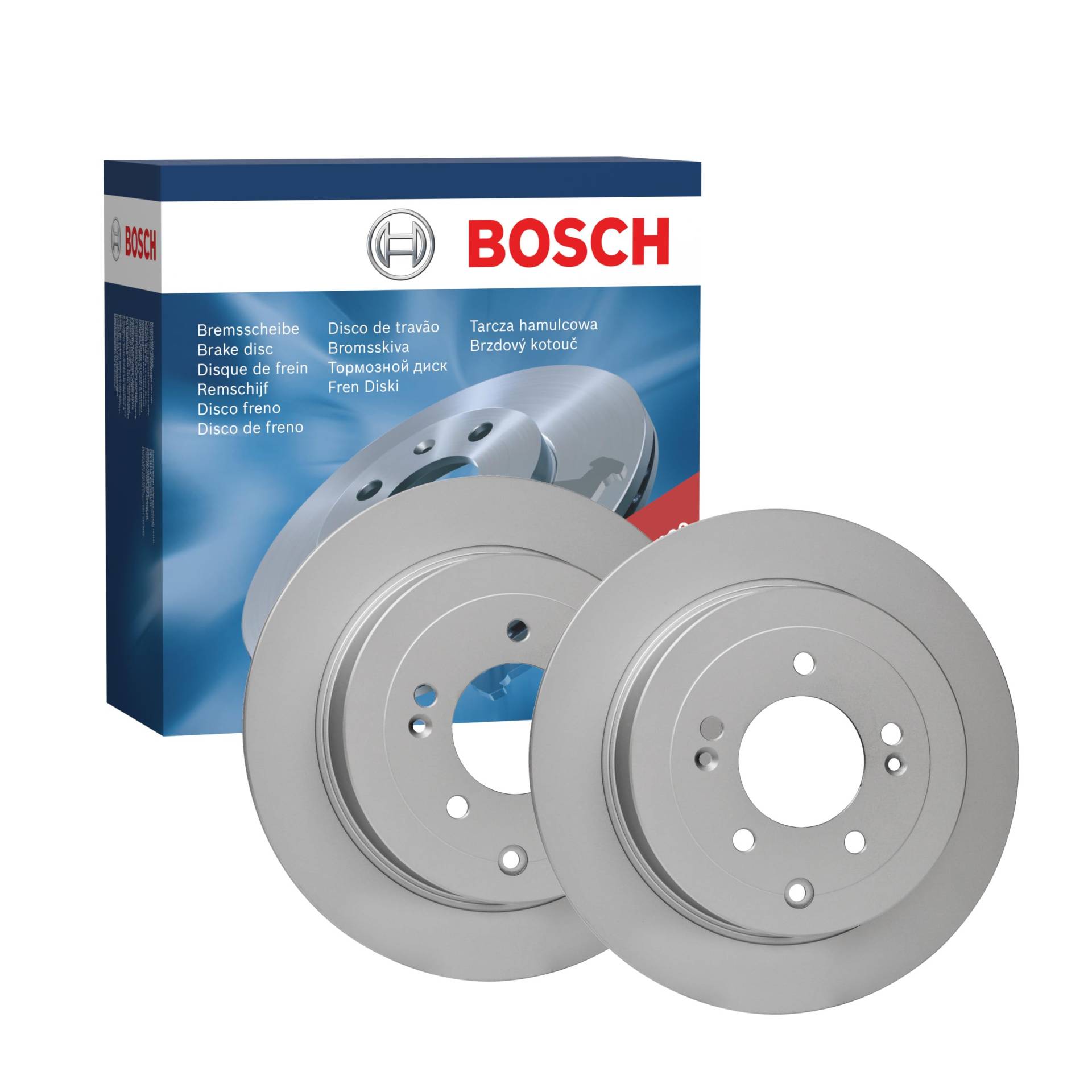 Bosch BD2644 Bremsscheiben - Hinterachse - ECE-R90 Zertifizierung - zwei Bremsscheiben pro Set von Bosch