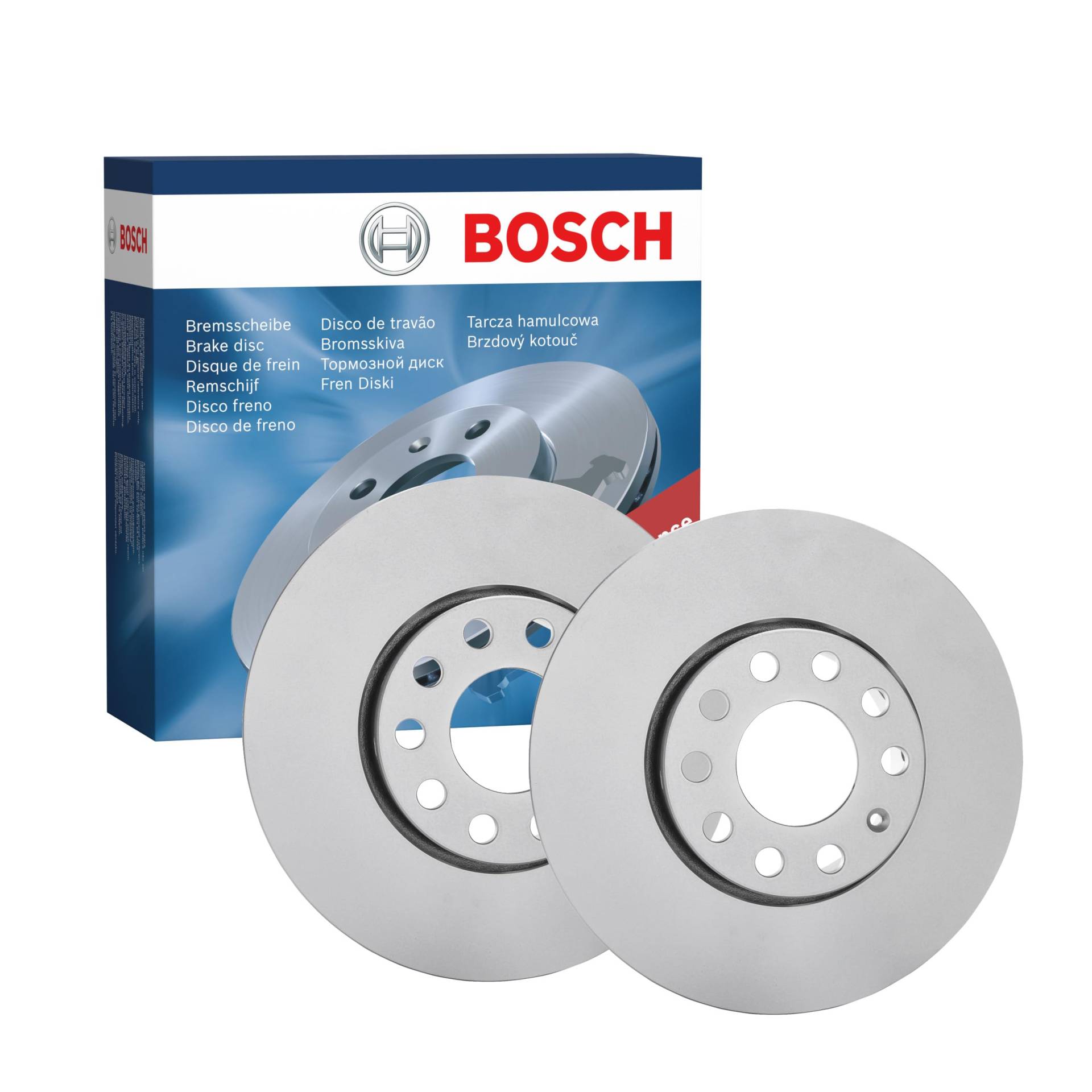 Bosch BD468 Bremsscheiben - Vorderachse - ECE-R90 Zertifizierung - zwei Bremsscheiben pro Set von Bosch